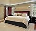 Utopia Bedding Full Bed Skirt - Soft Quadruple Pleated Ruffle - Easy Fit with 16 Inch Tailored Drop - Hotel Quality, Shrinkage and Fade Resistant (Full, Black)