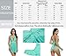Avidlove Women V-neck Lace Babydoll Mesh Chemise Sleepwear Sexy Open Back Lingerie Green Small