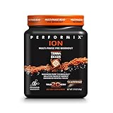 PERFORMIX ION MultiPhase PreWorkout, Maximum Pump Technology, Ballistic Muscle Energy, Enhanced Mental Focus, 20 Servings, Tangerine