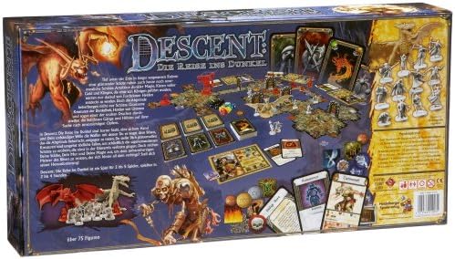 Descent. Viaje a tinieblas Juego Tablero: Amazon.es: Juguetes y juegos