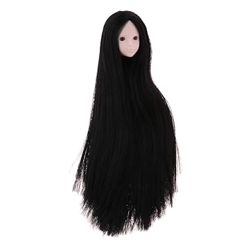 Buy Bayougo Doll Head With Long Straight Hair Diy Accessories For