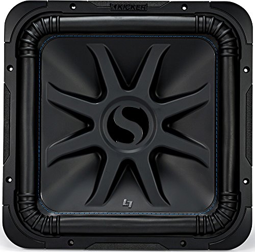 Kicker Solo-Baric L7S 2000W 15" 4 Ohm DVC Sealed or Ported Square Subwoofer