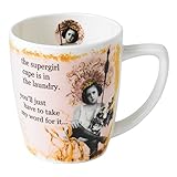 Holy Crap by Gund Mug by Erin Smith, Super Girl