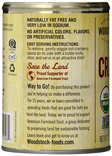 Woodstock Farms - Organic Jellied Cranberry Sauce - 14 oz.