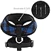 PUPTECK Soft Mesh Dog Harness with Leash - Plaid Adjustable Puppy No Pull Harnesses - Pet Padded Walking Vest Blue Small