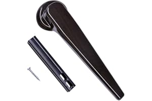 Yoogu 10 inch Recliner Handle Lever Replacement Kits 5/8 inch Square Mount with 5-3/10 inch Drive Tubes Include Screw (Glossy)