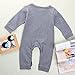 Toddler Baby Boy Girl Cartoon Romper Bodysuit Playsuit Outfits Casual Clothes (18-24 months, Gray)