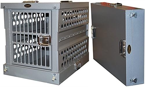 Zinger Folding Aluminum Dog Crate CP3000- 22.5"W x 26"H x 34"L
