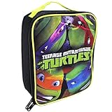 TMNT Teenage Mutant Ninja Turtles Soft Lunch Box (TMNT Black)