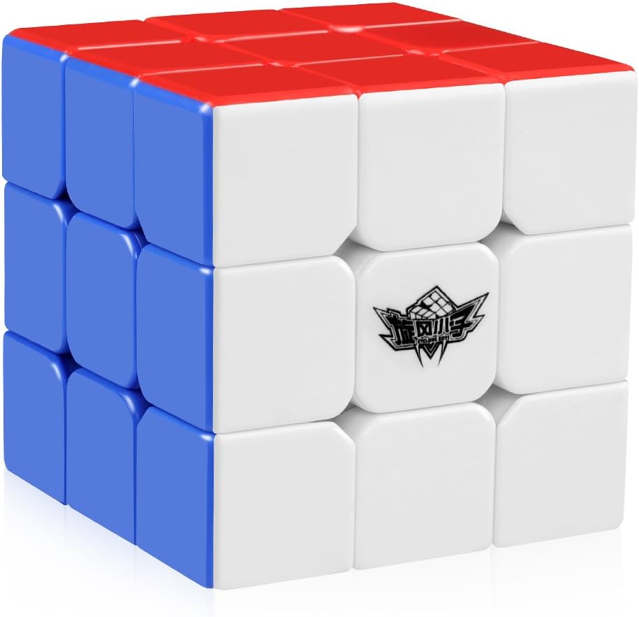 Cyclone Boys Xuanfeng Speed Cube 3x3x3 Stickerless Smooth Magic Cube Puzzles (57mm)