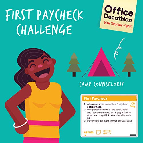 Office Decathlon Game by Gray Matters Games, Office Game with Olympic