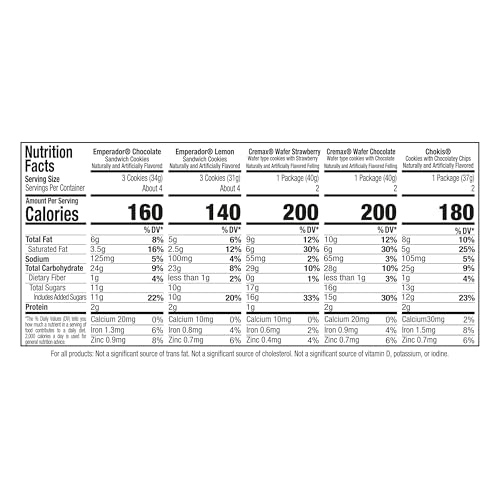 GAMESA SWEET MIX COOKIES VARIETY PACK, 17.2 OZ