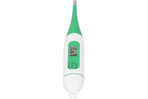 Animal Thermometer, Digital LCD Display Screen Veterinary Electronic Thermometer Waterproof Digital Animal Thermometer for Ca