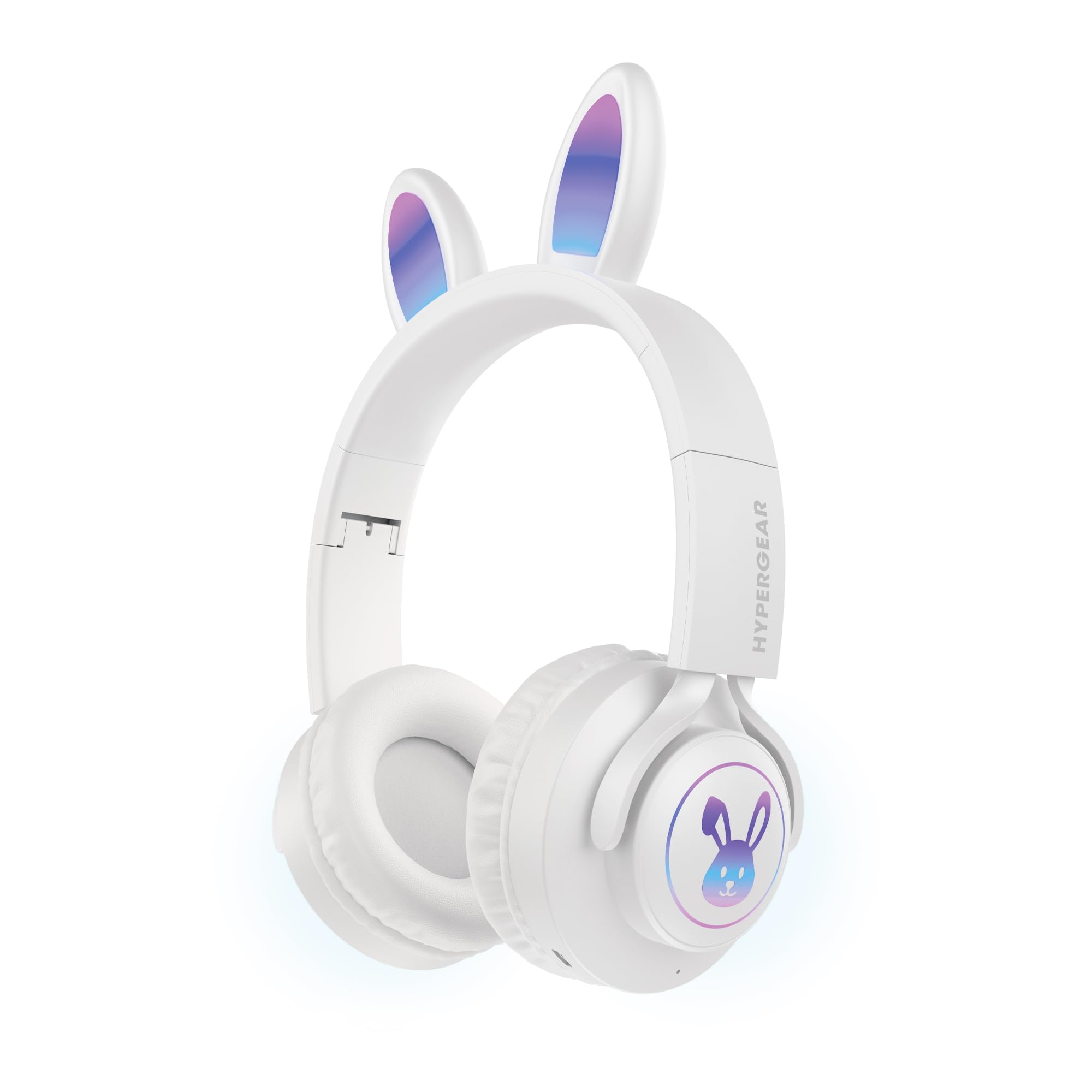 Hypergear Loud Over Ear Headphones HyperGear Bunny Tracks Kids