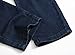 Men's Ripped Slim Fit Straight Denim Jeans Vintage Style with Broken Holes