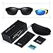 Duco Polarized Sports Mens Sunglasses for Driving Golf Running Cycling TR90 Super Light Frame with 3 Sets of Interchangeable Lenses 6216