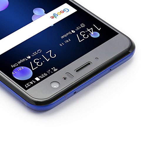 ArmorSuit MilitaryShield - HTC U11 Screen Protector + Black Carbon Fiber Skin Wrap Protector - Lifetime replacement