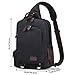 S-ZONE Sling Bag Laptop Backpack Crossbody Shoulder Messenger Bag for Men Women