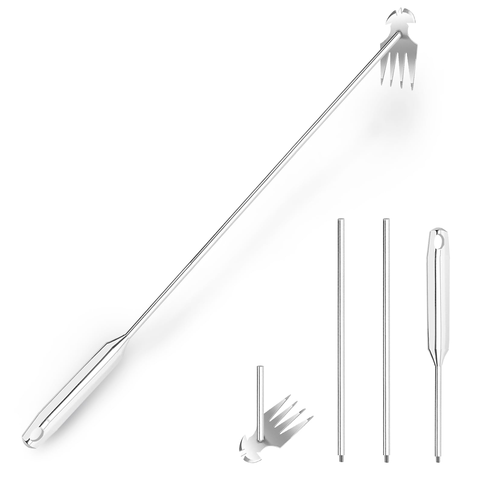 Photo 1 of AO LI GEI 47.8" Weed Puller Tool with Long Handle, Weed Pulling Tool with Adjustment Length, Portable Weeder Tool for Garden, Yard, Lawn, Backyard Farm Planting & Weeding