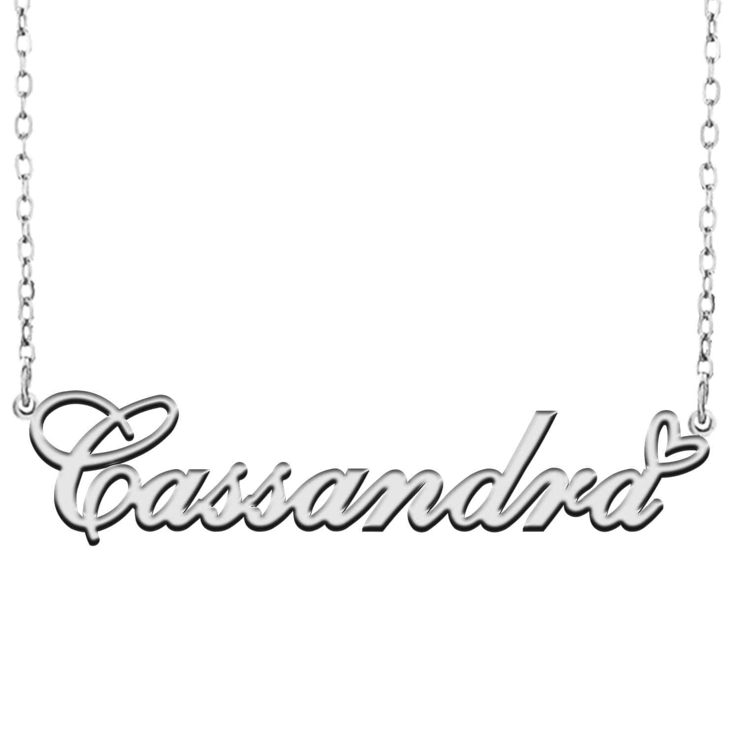 RONKAHSHOW Cassandra Custom Name Necklace
