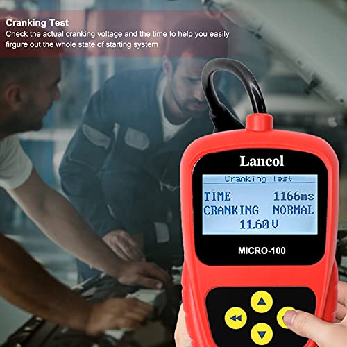 Battery Tester Analyzer Car Automotive 12V/24V Load Tester 4002000 CCA