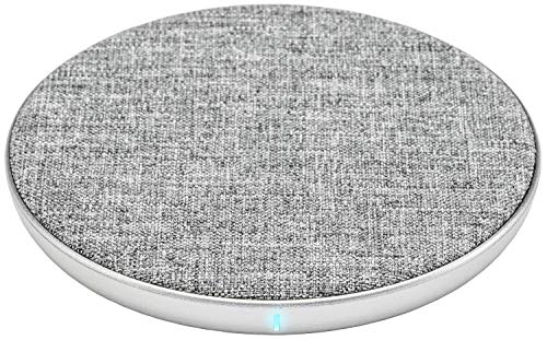 Ventev Wireless Chargepad+ | Qi Fast Wireless Charger | Includes 5ft A-C Cable and Qualcomm Quick Charge 3.0 Charger | Works with Apple (7.5W) and Samsung (10W) | Compatible with All Qi Devices