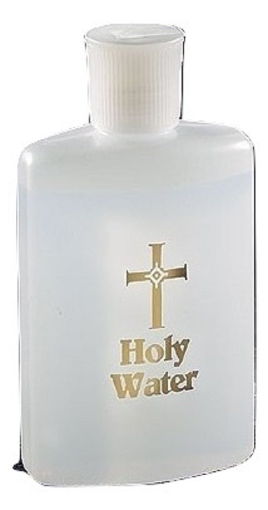 Holy Water Bottle with Flip Spout