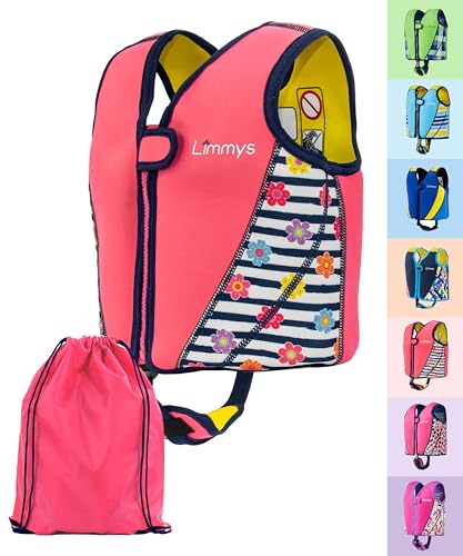 Limmys Neopren Kinderschwimmweste – Verstellbarer Auftrieb