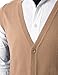 H2H Mens Casual Slim Fit Solid Texture Button-Front Lightweight Sweater Vest