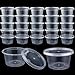 50 Pack 4oz. Slime Containers with Lids