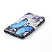 LG K7 Case Tribute 5 Case,LG K8 Case Phoenix 2 Case Treasure LTE Case,Easylife PU Leather Wallet Case Flip Folio Stand With ID Credit Card Cash Slots Closure Protective Cover For LG Escape3(butterfly)