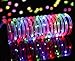 Solar Powered Rope Lights,Findyouled Outdoor Waterproof 100LED 40ft Decoration Light, Automatically Working From Dusk to Dawn (Multi-color)