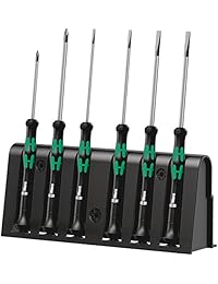 Wera Kraftform   Juego de destornilladores y estante (6 piezas), Multicolor