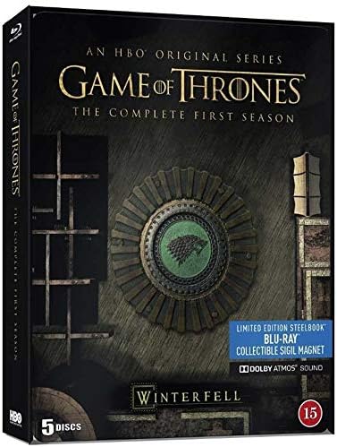 Game of Thrones The Complete First Season Steelbook Blu Ray [Nordic]