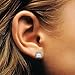 BSD Treasure Cubic Zirconia Stud Earrings 5 Pair Set - Women's Hypoallergenic Earrings - Classic Cubic Zirconia Earring in 5 Styles - Beautiful Jewelry Assortment - Silver