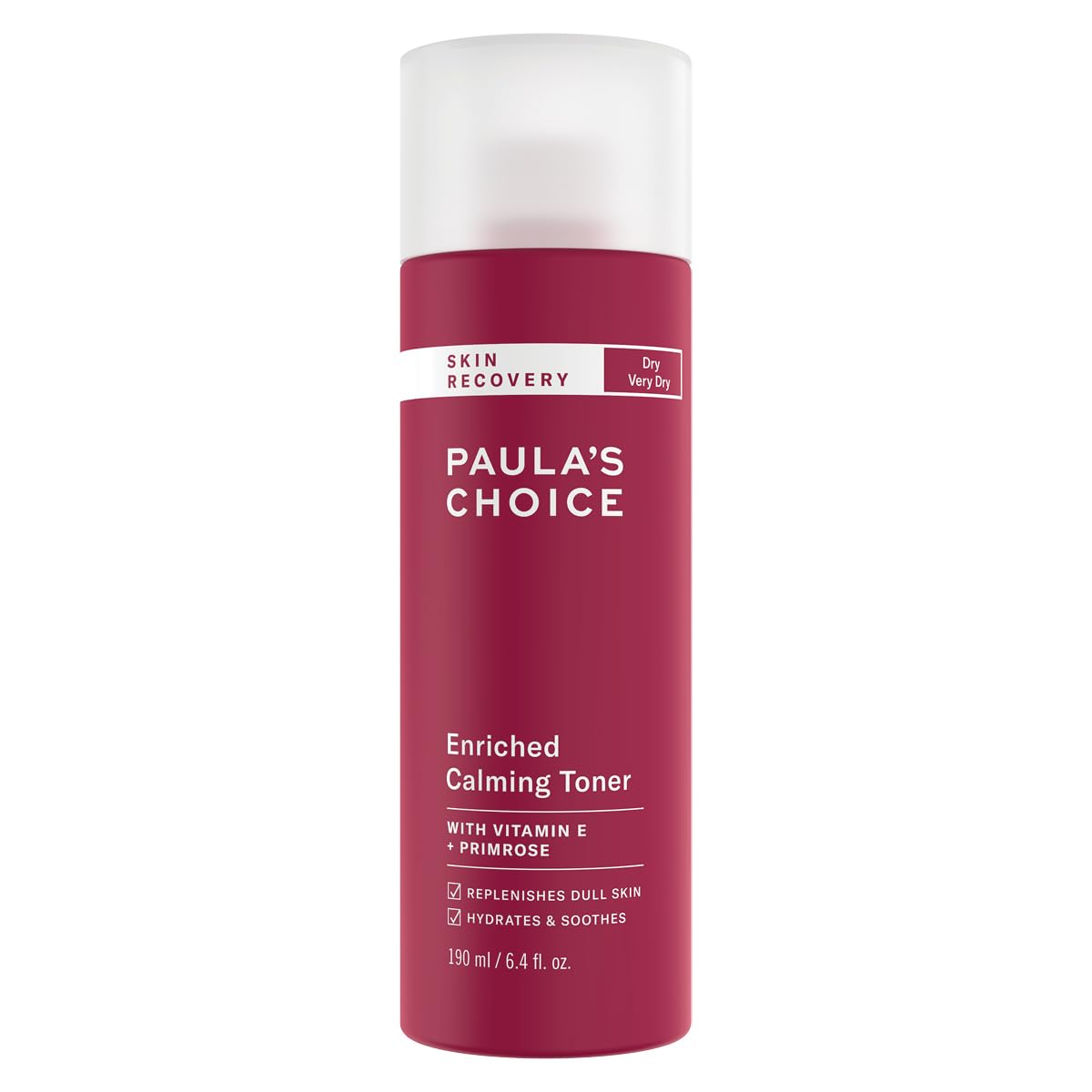 Paula's Choice Skin Recovery Toner - Milky Toner Soothes and Replenishes - Helps Reduce Redness - with Antioxidants - Normal to Dry & Sensitive Skin - 190 ml