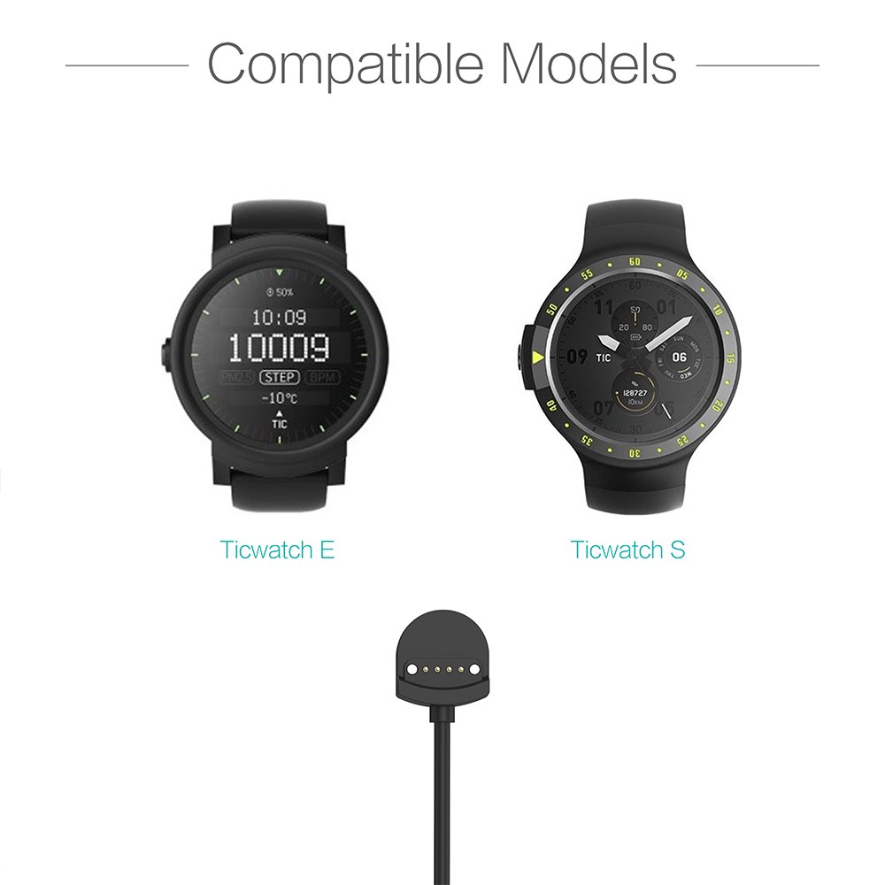 ticwatch e charging