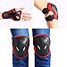 Fabmore Kids Knee and Elbow Pads with Wrist Guards, Adjustable Protective Gear Set for Scooter Cycling Skateboard Rollerblade