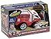Kid Galaxy Squeezable Remote Control Fire Truck. RC Toy for Preschool Kids Ages 2 and Up, Red