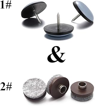 Furniture Glides For Carpet Chair Leg Floor Protectors For Hardwood Floor Amazon Com