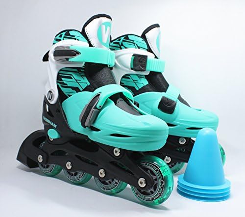 X free Xtreme Free Fun Roll Adjustable Inline Skates With Four Piles