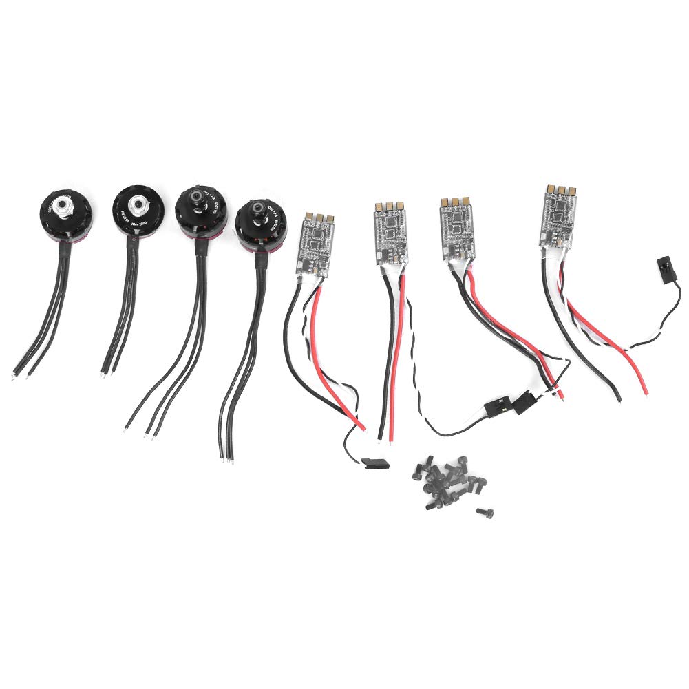 Brushless Motor ESC, Electronic Components Alloy 2300KV 2205 CW/CCW Brushless Motor + 30A ESC Kit Racing Drone Accessory(Brushless Motor + ESC Kit )Model aircraft fittings