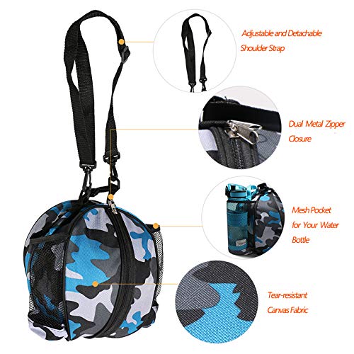 image for Ultrafun Basketball Bag Adjustable Football Volleyball Basketball Shou