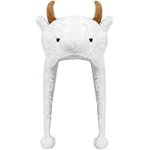MK MATT KEELY Plush Cute Animal Hat Super Soft Hat with Ear Flaps Funny Warm Cozy Fleece Hat