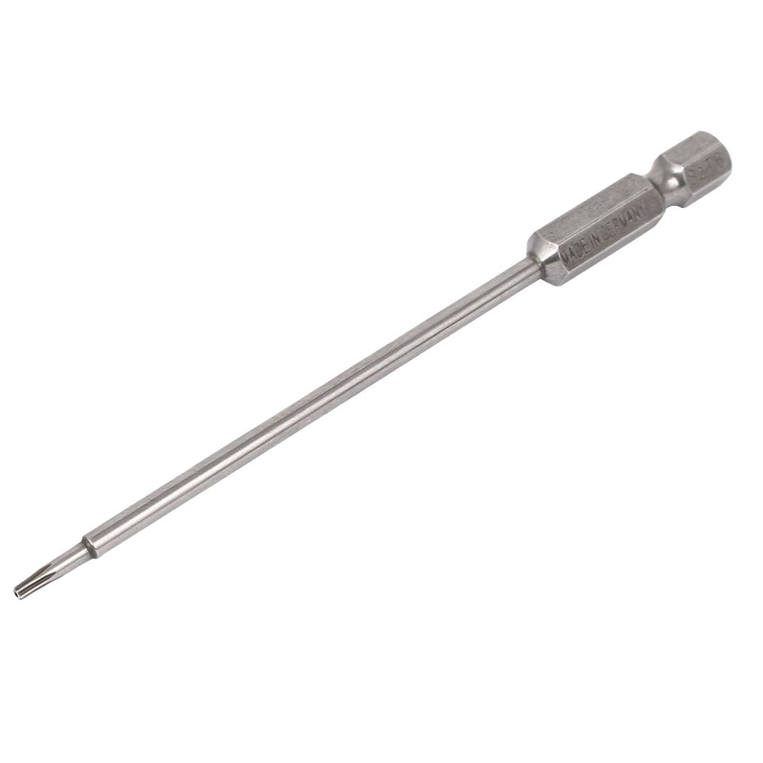 Sourcingmap 100mm Long 1/4" Hex Shank T6 Magnetic Torx Security Screwdriver Bits โ image 1