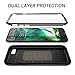 YOUMAKER Designed for iPhone SE Case/iPhone 8 Case/iPhone 7 Case (NOT Plus),Full-Body Rugged Case with Built-in Screen Protector for iPhone SE 2nd Generation/8/7 4.7 Inch - Gunmetal