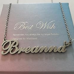 AQGS Yasmin Custom Name Necklace Customized