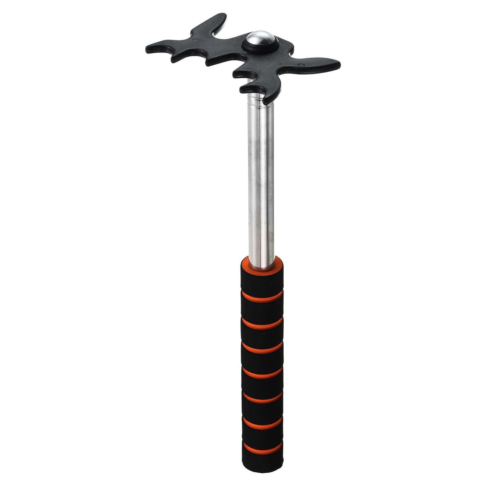 M METERXITY Retractable Billiards Cue Stick Bridge with Detachable Plastic Bridge Head - EVA Handle Billiards Table Accessory, Apply to Party/Home/Club (Black)