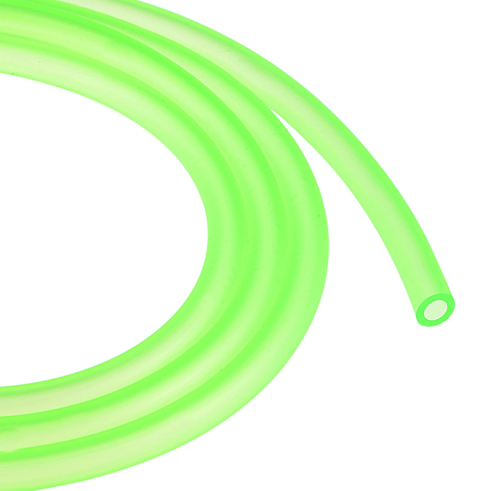DMiotech 5mm ID 8mm OD PVC Petrol Fuel Line Hose Green for Small Engines Use, 3.0m Length