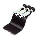 3Bundles Brazilian Human Hair Straight Brazilian Human Hair Extensions Unprocessed Natural Color Straight Virgin Human Hair Bundles